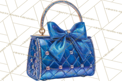 Glam Luxury Handbag PNG Clipart Elegant Designer Bags Product Image 4
