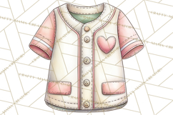 Baseball Mom Clipart PNG, Whimsical Graphics for Sports Moms Product Image 5