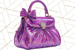 Glam Luxury Handbag PNG Clipart Elegant Designer Bags Product Image 3