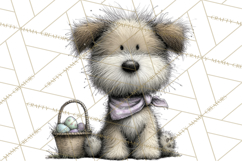 Pastel Easter Animals Watercolor Clipart, Easter PNG Product Image 2