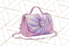 Glam Luxury Handbag PNG Clipart Elegant Designer Bags Product Image 3
