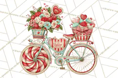 Whimsical Peppermint Bakery PNG Christmas Clipart Product Image 3
