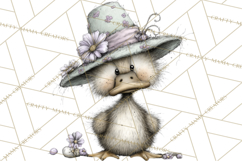 Pastel Easter Animals Watercolor Clipart, Easter PNG Product Image 5