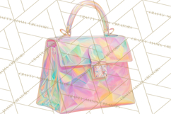 Glam Luxury Handbag PNG Clipart Elegant Designer Bags Product Image 2