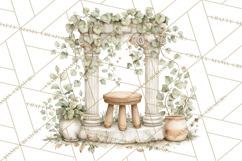 Old Rome Clipart Classical Italian Illustrations Product Image 2