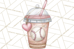 Baseball Mom Clipart PNG, Whimsical Graphics for Sports Moms Product Image 3