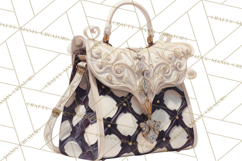 Glam Luxury Handbag PNG Clipart Elegant Designer Bags Product Image 5