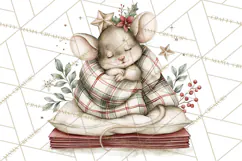 Watercolor Christmas Clipart PNG, Holiday Graphics PNG Product Image 3