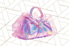 Glam Luxury Handbag PNG Clipart Elegant Designer Bags Product Image 2