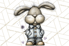 Pastel Easter Animals Watercolor Clipart, Easter PNG Product Image 4