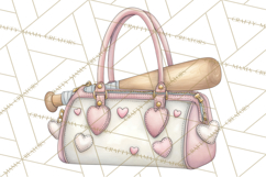 Baseball Mom Clipart PNG, Whimsical Graphics for Sports Moms Product Image 4
