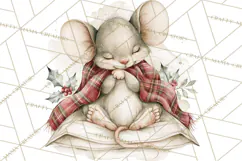 Watercolor Christmas Clipart PNG, Holiday Graphics PNG Product Image 5