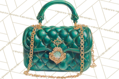 Glam Luxury Handbag PNG Clipart Elegant Designer Bags Product Image 4