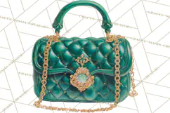 Glam Luxury Handbag PNG Clipart Elegant Designer Bags Product Image 4