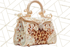 Glam Luxury Handbag PNG Clipart Elegant Designer Bags Product Image 5