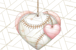 Baseball Mom Clipart PNG, Whimsical Graphics for Sports Moms Product Image 2