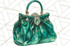 Glam Luxury Handbag PNG Clipart Elegant Designer Bags Product Image 2