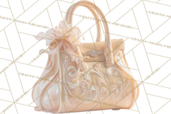 Glam Luxury Handbag PNG Clipart Elegant Designer Bags Product Image 5