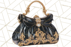Glam Luxury Handbag PNG Clipart Elegant Designer Bags Product Image 2