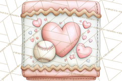 Baseball Mom Clipart PNG, Whimsical Graphics for Sports Moms Product Image 4