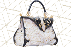 Glam Luxury Handbag PNG Clipart Elegant Designer Bags Product Image 3