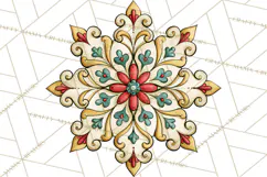 Vintage Christmas Clipart Accessories, Holiday Doodle PNG Product Image 2