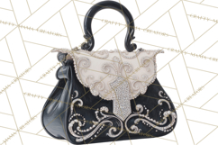 Glam Luxury Handbag PNG Clipart Elegant Designer Bags Product Image 5