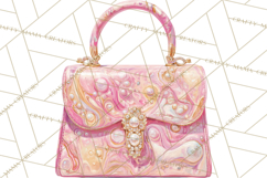 Glam Luxury Handbag PNG Clipart Elegant Designer Bags Product Image 2
