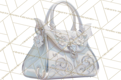 Glam Luxury Handbag PNG Clipart Elegant Designer Bags Product Image 3