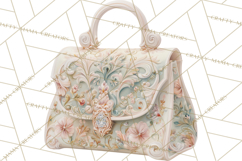 Glam Luxury Handbag PNG Clipart Elegant Designer Bags Product Image 3