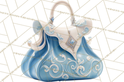 Glam Luxury Handbag PNG Clipart Elegant Designer Bags Product Image 5