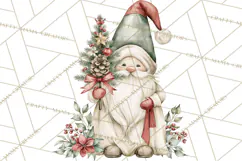 Watercolor Christmas Clipart PNG, Holiday Graphics PNG Product Image 4