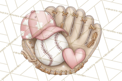 Baseball Mom Clipart PNG, Whimsical Graphics for Sports Moms Product Image 4