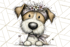 Pastel Easter Animals Watercolor Clipart, Easter PNG Product Image 5