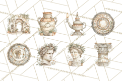 Old Rome Clipart Classical Italian Illustrations Product Image 2