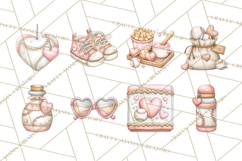 Baseball Mom Clipart PNG, Whimsical Graphics for Sports Moms Product Image 8