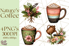 Coffee PNG Graphics, Coffee Clipart Images Product Image 1