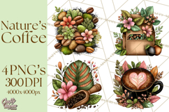 Coffee PNG Graphics, Coffee Clipart Images Product Image 1