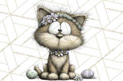 Pastel Easter Animals Watercolor Clipart, Easter PNG Product Image 4