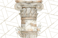 Old Rome Clipart Classical Italian Illustrations Product Image 5