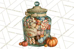 Spooky Kids PNG, Vintage Halloween Clipart Product Image 2