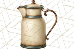 Whimsical Farmhouse Furniture Clipart PNG Product Image 3