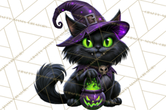 Neon Night Frights PNG Halloween Clipart Product Image 3
