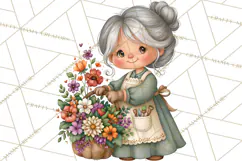 Enchanted Village Clipart PNG, Cozy Cottage Town Product Image 4