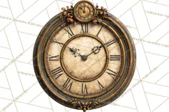 Whimsical Farmhouse Furniture Clipart PNG Product Image 4