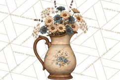 Whimsical Farmhouse Furniture Clipart PNG Product Image 5