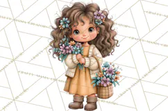 Enchanted Village Clipart PNG, Cozy Cottage Town Product Image 5