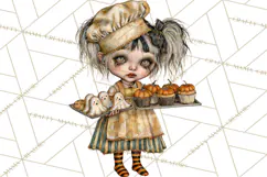Spooky Kids PNG, Vintage Halloween Clipart Product Image 2