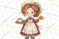 Enchanted Village Clipart PNG, Cozy Cottage Town Product Image 2