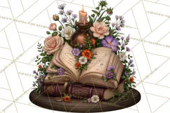Gothic Apothecary Clipart PNG, Halloween Potions Product Image 5